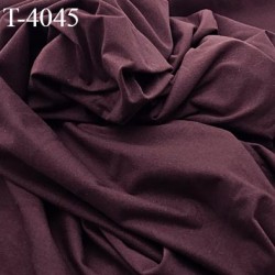 Tissu bain et lingerie couleur bordeaux haut de gamme lycra élasthanne largeur 180 cm 125 grs au m2 très doux belle élasticité