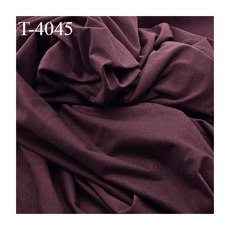 Tissu bain et lingerie couleur bordeaux haut de gamme lycra élasthanne largeur 180 cm 125 grs au m2 très doux belle élasticité