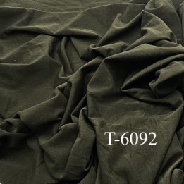 Tissu lingerie et sport autres lycra élasthanne couleur vert kaki largeur 145 cm 190 grs au m2 haut de gamme   très doux