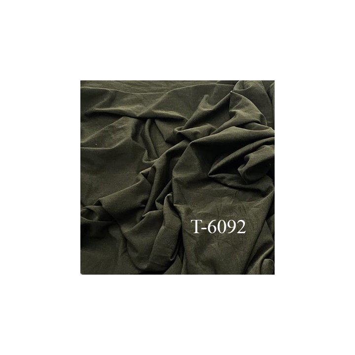 Tissu lingerie et sport autres lycra élasthanne couleur vert kaki largeur 145 cm 190 grs au m2 haut de gamme   très doux