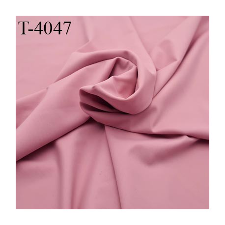 Tissu lingerie bain sport autres lycra élasthanne couleur rose superbe largeur 140 cm 160 grs m2 haut de gamme prix au mètre
