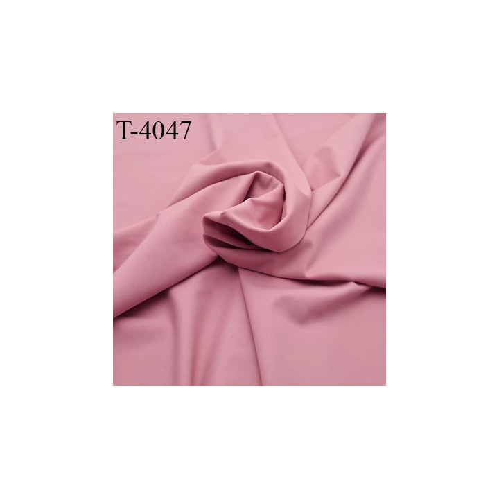 Tissu lingerie bain sport autres lycra élasthanne couleur rose superbe largeur 140 cm 160 grs m2 haut de gamme   prix au mètre