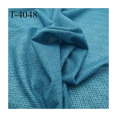 Tissu lingerie sport autres extensible dans la largeur couleur bleu largeur 140 cm 160 grs m2 haut de gamme prix au mètre