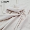 Tissu lingerie bain sport autres lycra élasthanne couleur crème superbe largeur 140 cm 165 grs m2 haut de gamme prix au mètre