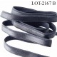 Le lot de 10 mètres Elastique 10 mm spécial lingerie, sport couleur gris très beau doux