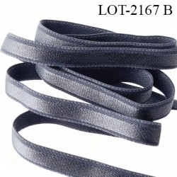 Le lot de 10 mètres Elastique 10 mm spécial lingerie, sport couleur gris très beau doux