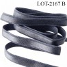 Le lot de 10 mètres Elastique 10 mm spécial lingerie, sport couleur gris très beau doux