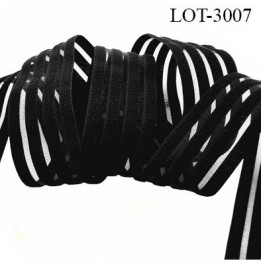 lot de 10 mètres d'élastique respirant sous bande très doux lingerie couleur noir allongement + 70 % forte élasticité
