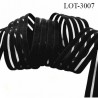 lot de 10 mètres d'élastique respirant sous bande très doux lingerie couleur noir allongement + 70 % forte élasticité