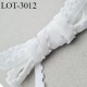 Le lot de 10 mètres d'élastique picot 10 mm lingerie culotte souple blanc