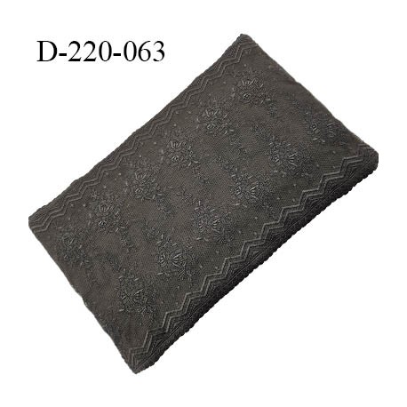 Dentelle fine 22 cm extensible couleur naturel très haut de gamme largeur 22 centimètres très belle prix au mètre