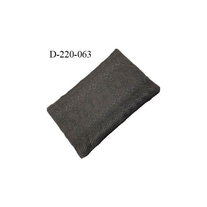 Dentelle fine 22 cm extensible couleur naturel très haut de gamme largeur 22 centimètres très belle prix au mètre