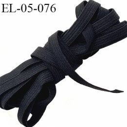 Elastique 5.5 mm spécial lingerie culotte et autres Eco Tex lavable 60° couleur noir prix au mètre