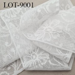Le lot de 10 mètres Dentelle Elastique 60 mm couleur naturel allongement + 100 % forte élasticité fabriqué en FRANCE