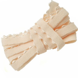 Le lot de 10 mètres d'élastique picot lingerie et autres largeur 9 mm couleur crème rosé allongement + 100 % bonne élasticité