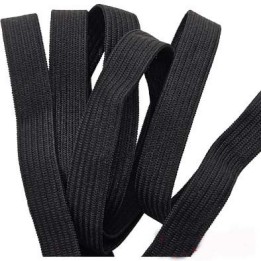 Le lot de 10 Mètres Elastique couture noir largeur 10 mm allongement + 100% bonne élasticité souple