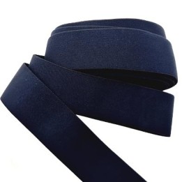 élastique 30 mm spécial lingerie, sport autre couleur bleu marine très belle qualité  grande marque oeko tex