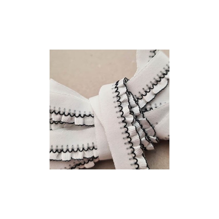 copy of copy of copy of copy of copy of Elastique 20mm +5 mm de dentelle bretelle et lingerie haut  gamme couleur naturel  forte