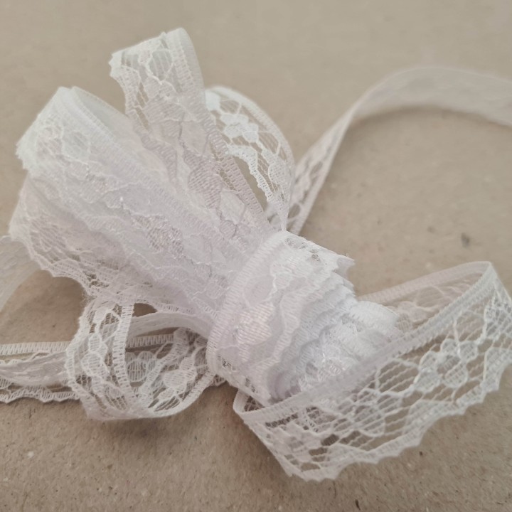 copy of copy of dentelle galon broderie anglaise 100 % coton blanc 25 mm vendu au mètre
