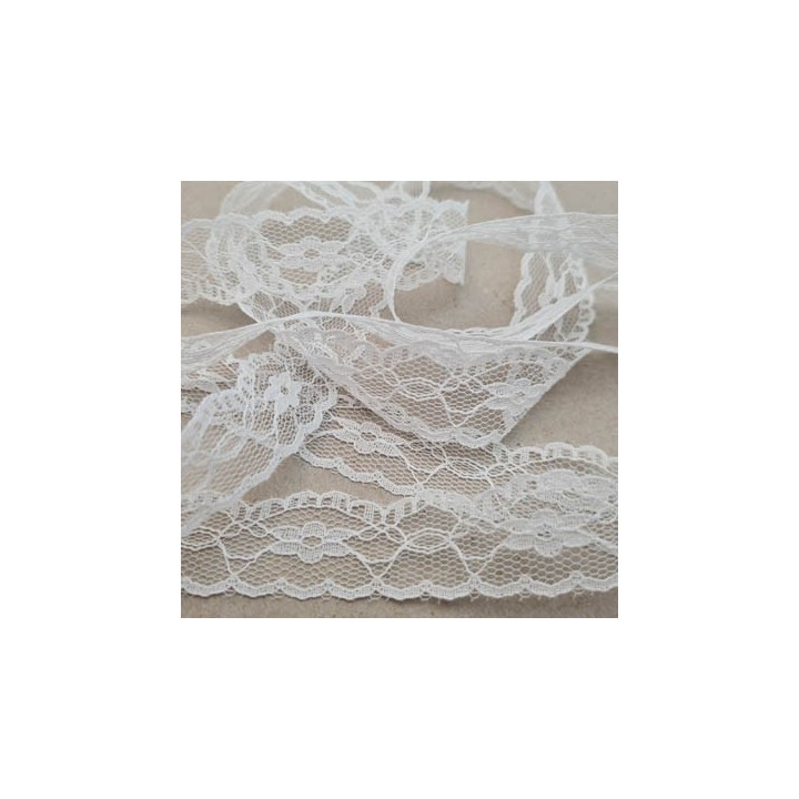 copy of copy of copy of copy of copy of dentelle galon broderie anglaise 100 % coton blanc 25 mm vendu au mètre