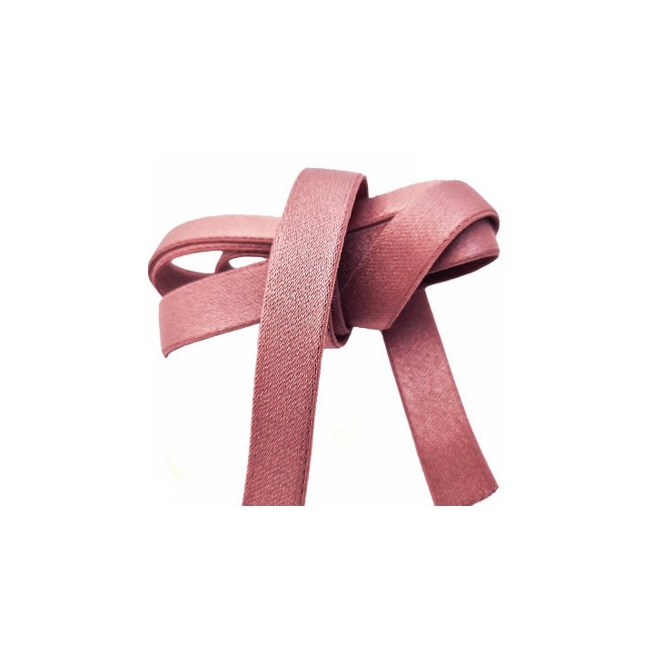 Le lot de 10 mètres d'élastique 13 mm lingerie un coté doux haut  gamme couleur rose balais forte élasticité