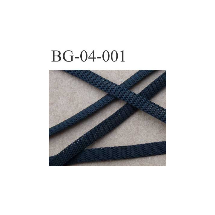 biais galon ruban couleur noir largeur 4 mm en viscose le mètre