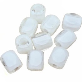 copy of copy of Le lot de 50 perles diamètre 8 mm diamètre intérieur 3.5 mm bleu translucide