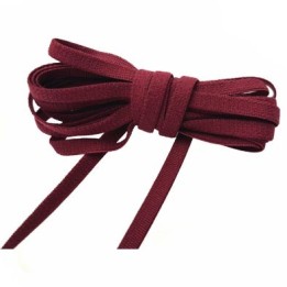 Le lot de 10 mètres d'élastique lingerie et autres largeur 5 mm couleur lie de vin allongement + 100 % bonne élasticité