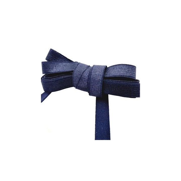 Le lot de 10 m de ruban couleur bleu marine largeur 10 mm  haut de gamme fabriqué pour une très grande marque