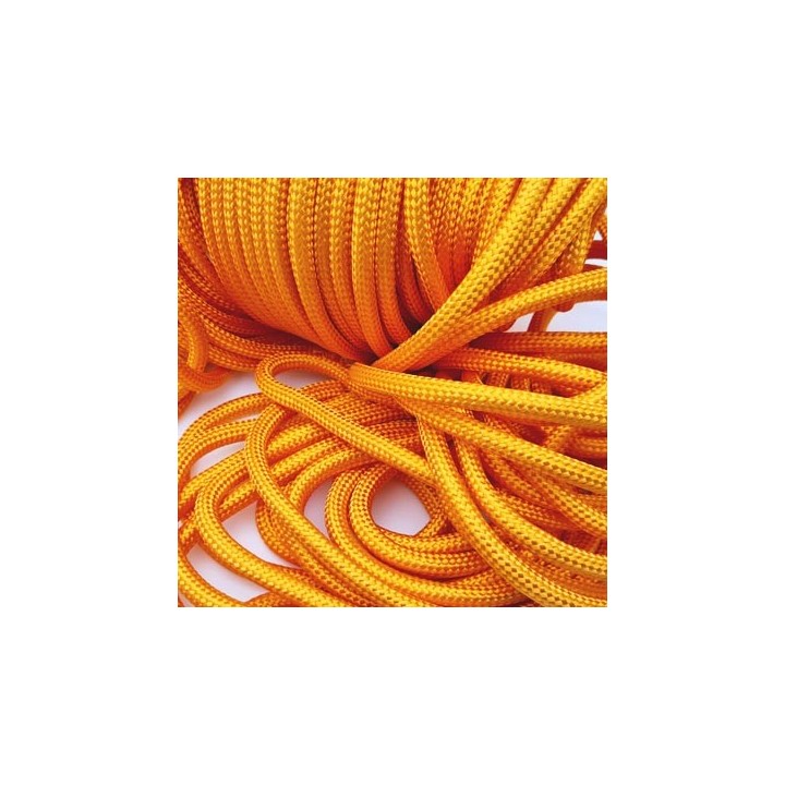Le lot de 10 mètres de Cordon 9 mm très très solide couleur orange diamètre 9 mm trop beau