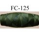 cocon bobine de fil nylon épaisseur 120/2 couleur vert longueur 200 mètres largeur du cocon 4 cm diamètre 1.5 cm