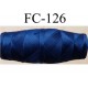 cocon bobine de fil nylon épaisseur 120/2 couleur bleu longueur 200 mètres largeur du cocon 4 cm diamètre 1.5 cm