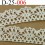 dentelle crochet ancienne 100 % coton ecru largeur 25 mm vendu au mètre