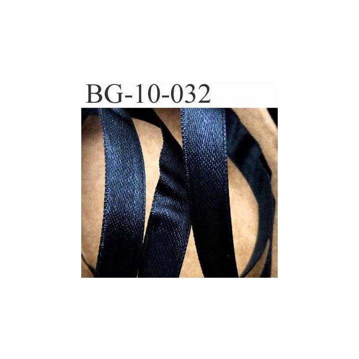 biais galon ruban brillant couleur noir double face largeur 10 mm vendu au mètre