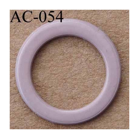 anneau métallique plastifié couleur lilas brillant laqué pour soutien gorge diamètre 13 mm vendu à l'unité haut de gamme