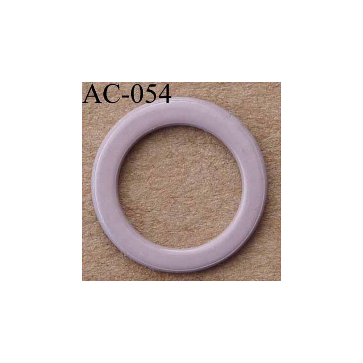 anneau métallique plastifié couleur lilas brillant laqué pour soutien gorge diamètre 13 mm vendu à l'unité haut de gamme