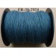 Echevette coton retors réf couleur 2924 bleu art 89 longueur de bobine 300 m soit 30 échevettes de 10 m 23 cts l'échevette