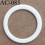 anneau métallique plastifié couleur naturel brillant diamètre extérieur 16 mm intérieur 12 mm vendu à l'unité haut de gamme