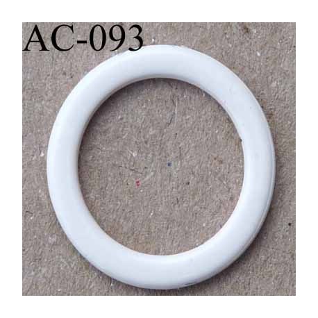 anneau métallique plastifié couleur perle brillant diamètre extérieur 12 mm intérieur 9 mm vendu à l'unité haut de gamme