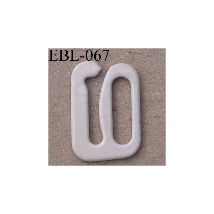 crochet en métal 10 mm couleur chair brillant pour soutien gorge vendu à l'unite haut de gamme