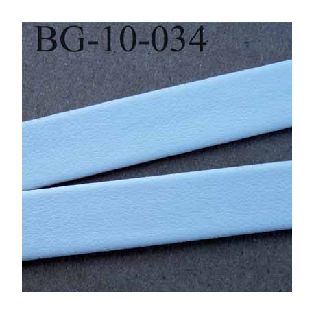 galon biais ruban façon cuir recto verso superbe largeur 10 mm couleur blanc souple épaisseur 1.3 mm magnifique prix au au mètre