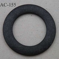 anneau plat (largeur 10 mm) boucle etrier plastique couleur noir diamètre extérieur 52 mm intérieur 34 mm vendu à l'unité