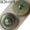 bouton 20 mm métal style ancien bronze patiné insignes royauté au centre accroche un anneau diamètre 20 mm