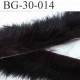 biais galon ruban en poils de lapin largeur 30 mm couleur marron prix au mètre