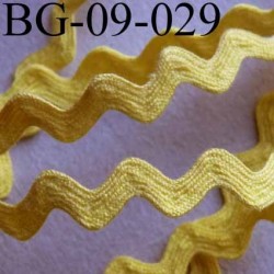 ruban galon croquet serpentine galon plat largeur 09 mm couleur jaune prix du mètre