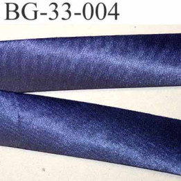 biais galon ruban satin couleur bleu violet brillant largeur 33 mm prix au mètre