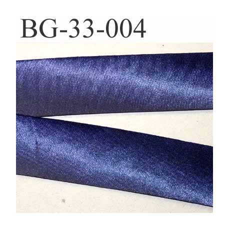 biais galon ruban satin couleur bleu violet brillant largeur 33 mm prix au mètre