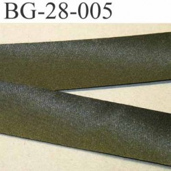 biais galon ruban satin couleur vert kaki brillant largeur 28 mm prix mètre