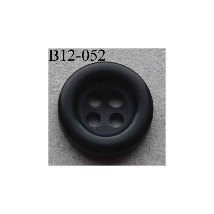 bouton diamètre 12 mm 4 trous couleur marine diamètre 12 mm