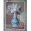 canevas 30x40 marque SEG DE PARIS thème le vase de porcelaine dimension 30 centimètres par 40 centimètres 100 % coton